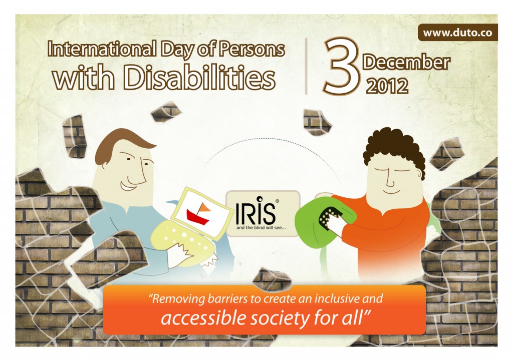 International Day of Persons with Disabilities, 3 December 2012